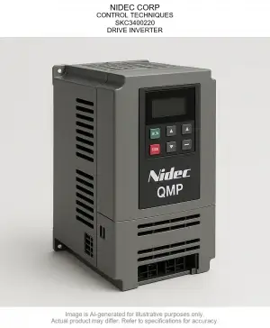 NIDEC CORP; CONTROL TECHNIQUES; SKC3400220; DRIVE INVERTER