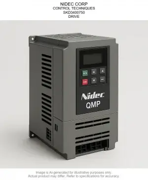 NIDEC CORP; CONTROL TECHNIQUES; SKD3400750; DRIVE