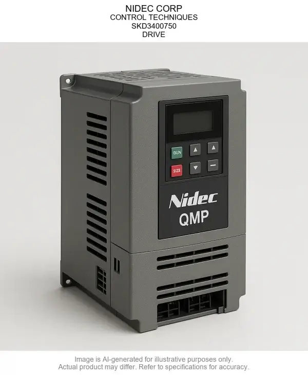 NIDEC CORP; CONTROL TECHNIQUES; SKD3400750; DRIVE