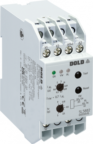 DOLD 0062589: SL5882.12/002 ACDC24-230V 10A tv=5S Residual current monitor