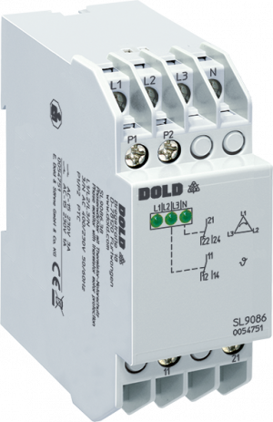 DOLD 0054751: SL9086.38 3AC50/60HZ 230/400V Phase monitor with thermistor motor protection