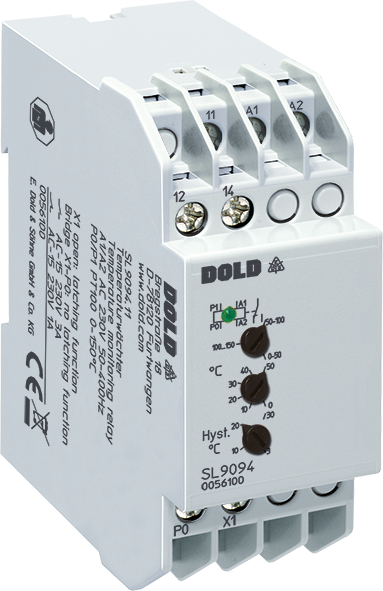 DOLD 0056100: SL9094.11 AC230V 0-150C Temperature Monitoring Relay