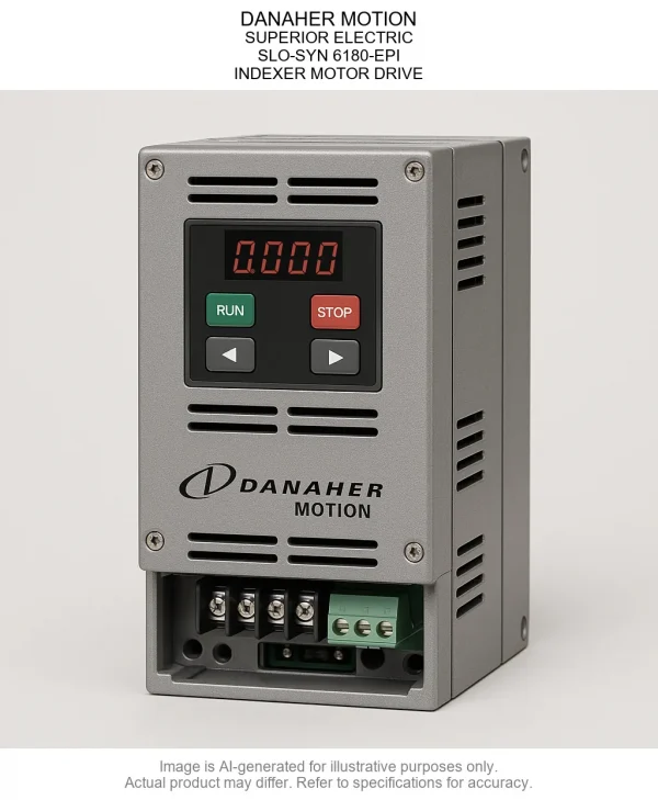 SLO-SYN206180-EPI.webp DANAHER MOTION; SUPERIOR ELECTRIC; SLO-SYN 6180-EPI; INDEXER MOTOR DRIVE