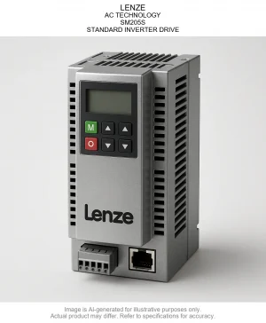 LENZE; AC TECHNOLOGY; SM205S; STANDARD INVERTER DRIVE