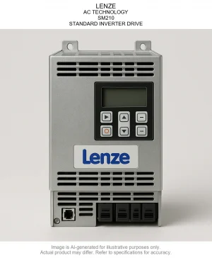 LENZE; AC TECHNOLOGY; SM210; STANDARD INVERTER DRIVE