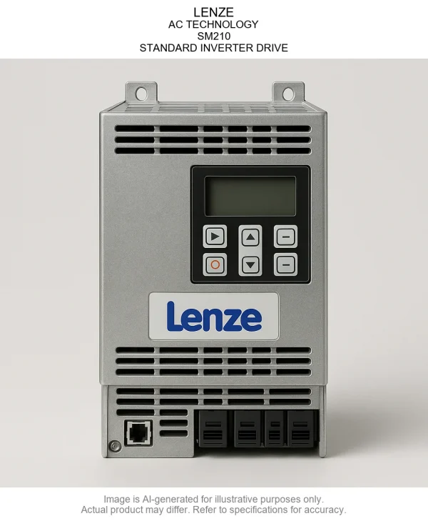 SM210.webp LENZE; AC TECHNOLOGY; SM210; STANDARD INVERTER DRIVE