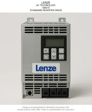 LENZE; AC TECHNOLOGY; SM215; STANDARD INVERTER DRIVE