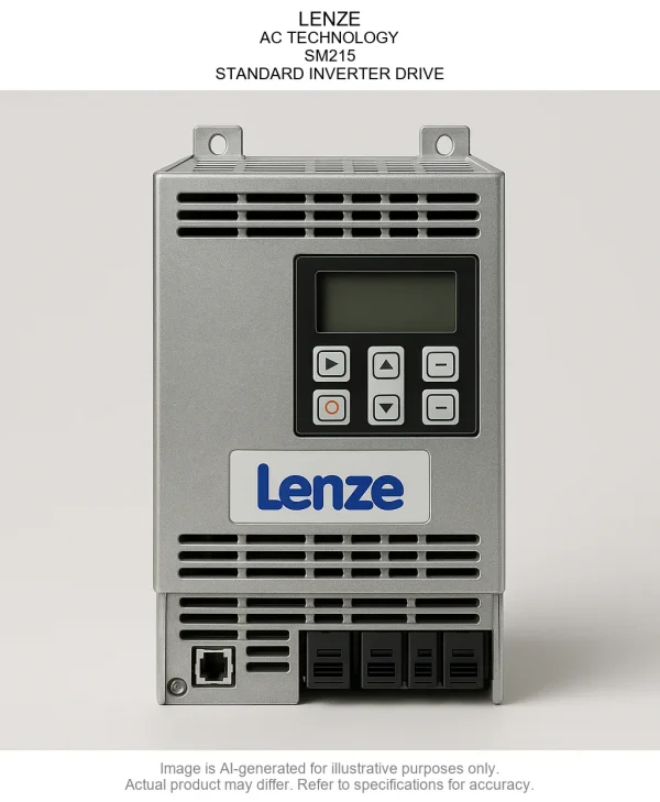 LENZE; AC TECHNOLOGY; SM215; STANDARD INVERTER DRIVE