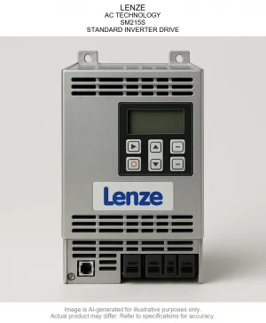 LENZE; AC TECHNOLOGY; SM215S; STANDARD INVERTER DRIVE