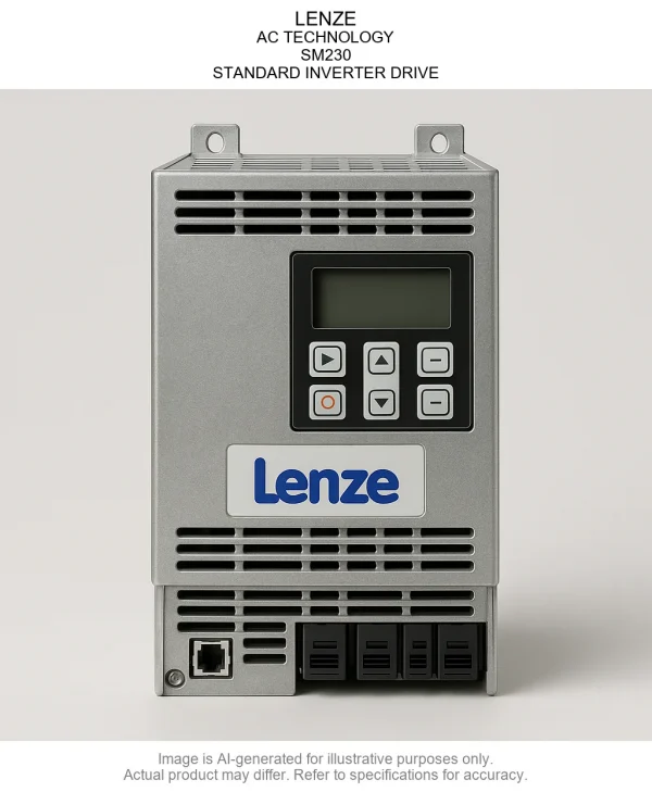LENZE; AC TECHNOLOGY; SM230; STANDARD INVERTER DRIVE