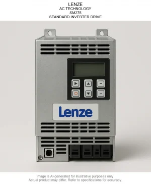 LENZE; AC TECHNOLOGY; SM275; STANDARD INVERTER DRIVE