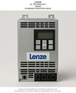 LENZE; AC TECHNOLOGY; SM405; STANDARD INVERTER DRIVE