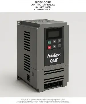 NIDEC CORP; CONTROL TECHNIQUES; SX13400150PB; COMMANDER SX