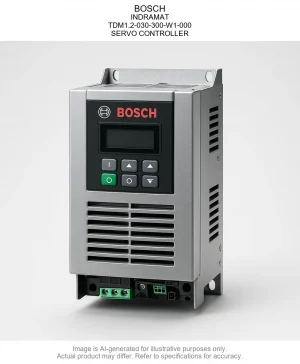 BOSCH; INDRAMAT; TDM1.2-030-300-W1-000; SERVO CONTROLLER