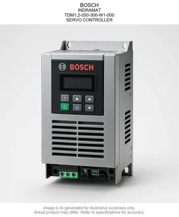 TDM1.2-050-300-W1-000.webp BOSCH; INDRAMAT; TDM1.2-050-300-W1-000; SERVO CONTROLLER