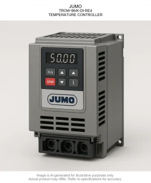 JUMO; TROW-96/K-DI-RE4; TEMPERATURE CONTROLLER