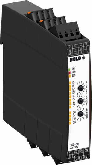 DOLD 0067525: UG9460.04PM DC24V 8DI/4DO Input- / Output module digital