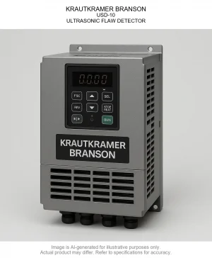 KRAUTKRAMER BRANSON; USD-10; ULTRASONIC FLAW DETECTOR