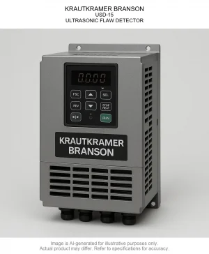 KRAUTKRAMER BRANSON; USD-15; ULTRASONIC FLAW DETECTOR