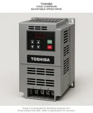 TOSHIBA; VFAS1-2185PM-HN; ADJUSTABLE SPEED DRIVE