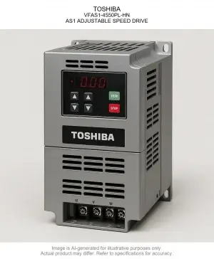 TOSHIBA; VFAS1-4550PL-HN; AS1 ADJUSTABLE SPEED DRIVE