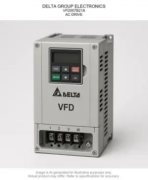 DELTA GROUP ELECTRONICS; Variable Frequency Drive007B21A; AC DRIVE