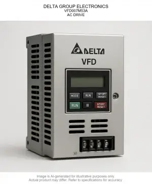 DELTA GROUP ELECTRONICS; Variable Frequency Drive007M53A; AC DRIVE