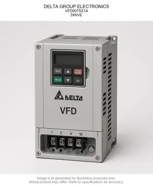 DELTA GROUP ELECTRONICS; Variable Frequency Drive007S21A; DRIVE
