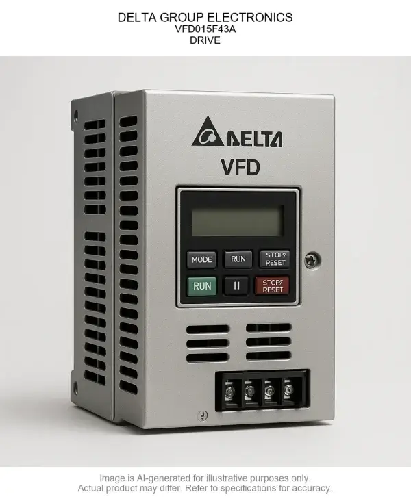 DELTA GROUP ELECTRONICS; Variable Frequency Drive015F43A; DRIVE