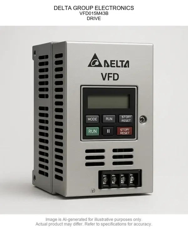 DELTA GROUP ELECTRONICS; Variable Frequency Drive015M43B; DRIVE