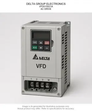 DELTA GROUP ELECTRONICS; Variable Frequency Drive015S21A; AC DRIVE