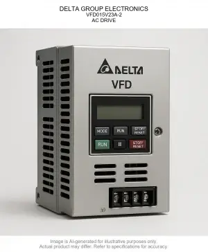 DELTA GROUP ELECTRONICS; Variable Frequency Drive015V23A-2; AC DRIVE