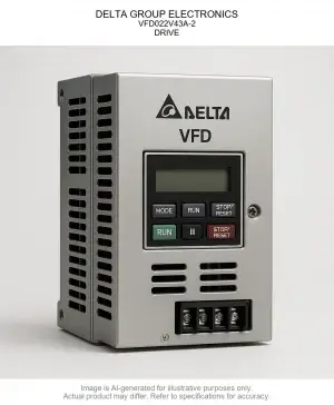 DELTA GROUP ELECTRONICS; Variable Frequency Drive022V43A-2; DRIVE