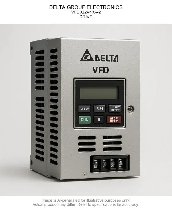 DELTA GROUP ELECTRONICS; Variable Frequency Drive022V43A-2; DRIVE