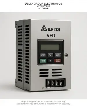 DELTA GROUP ELECTRONICS; Variable Frequency Drive037B23A; AC DRIVE
