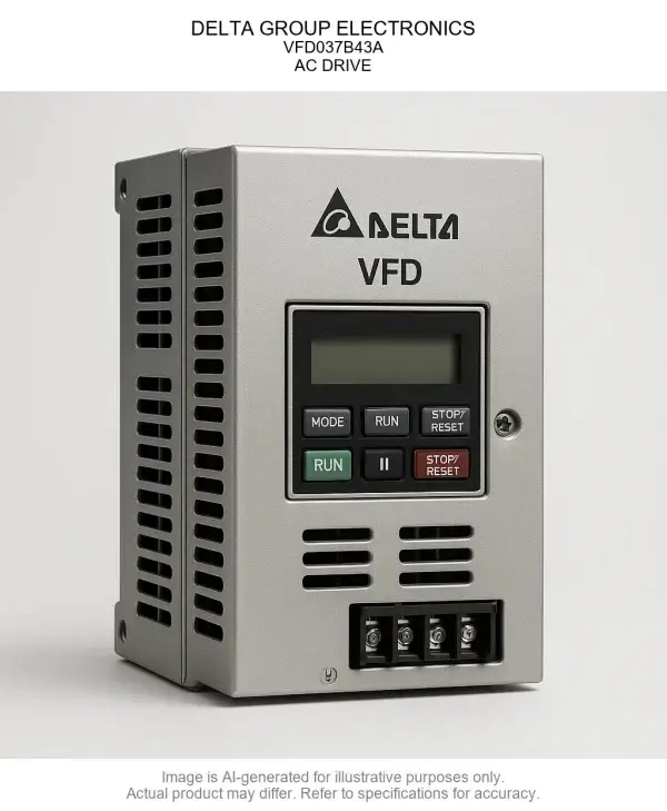 DELTA GROUP ELECTRONICS; Variable Frequency Drive037B43A; AC DRIVE