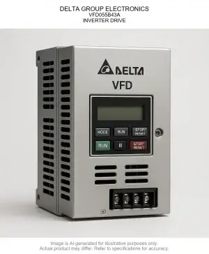 DELTA GROUP ELECTRONICS; Variable Frequency Drive055B43A; INVERTER DRIVE