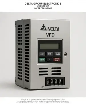 DELTA GROUP ELECTRONICS; Variable Frequency Drive075F43A; INVERTER DRIVE