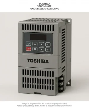 TOSHIBA; VFNC3-2037P; ADJUSTABLE SPEED DRIVE