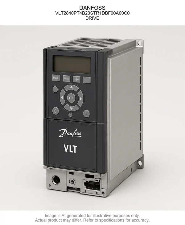 VLT2840PT4B20STR1DBF00A00C0.webp DANFOSS; VLT2840PT4B20STR1DBF00A00C0; DRIVE