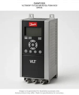 DANFOSS; VLT5003F-T5-C20-SB-R3-DL-F30A10C0; DRIVE