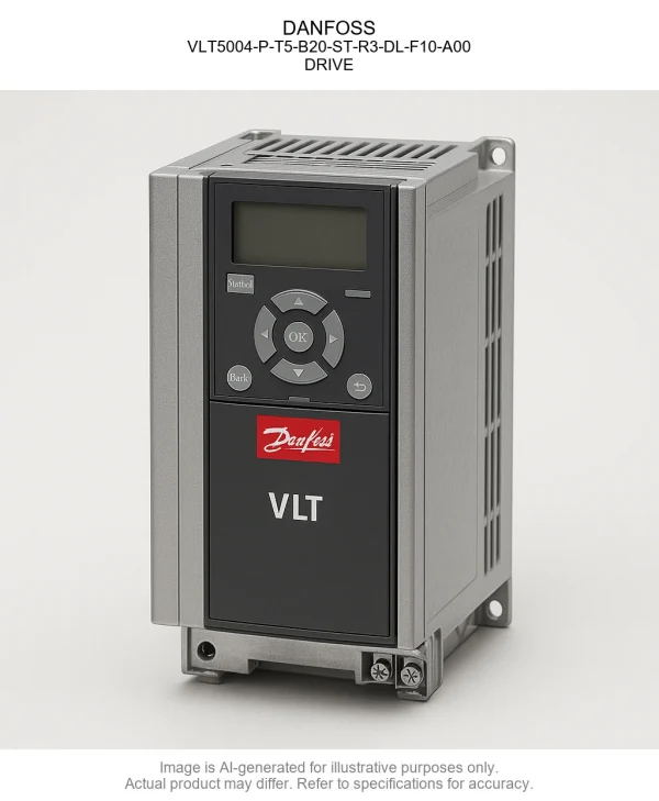 VLT5004-P-T5-B20-ST-R3-DL-F10-A00.webp DANFOSS; VLT5004-P-T5-B20-ST-R3-DL-F10-A00; DRIVE