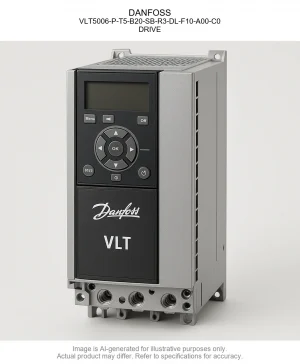 DANFOSS; VLT5006-P-T5-B20-SB-R3-DL-F10-A00-C0; DRIVE