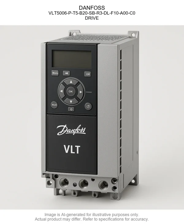 DANFOSS; VLT5006-P-T5-B20-SB-R3-DL-F10-A00-C0; DRIVE