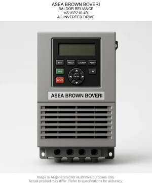 ASEA BROWN BOVERI; BALDOR RELIANCE; VS1SP210-4B; AC INVERTER DRIVE