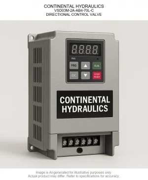 CONTINENTAL HYDRAULICS; Variable Speed Drive03M-2A-AB4-70L-C; DIRECTIONAL CONTROL VALVE