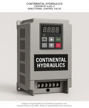 CONTINENTAL HYDRAULICS; Variable Speed Drive03M-3F-G-42L-C; DIRECTIONAL CONTROL VALVE
