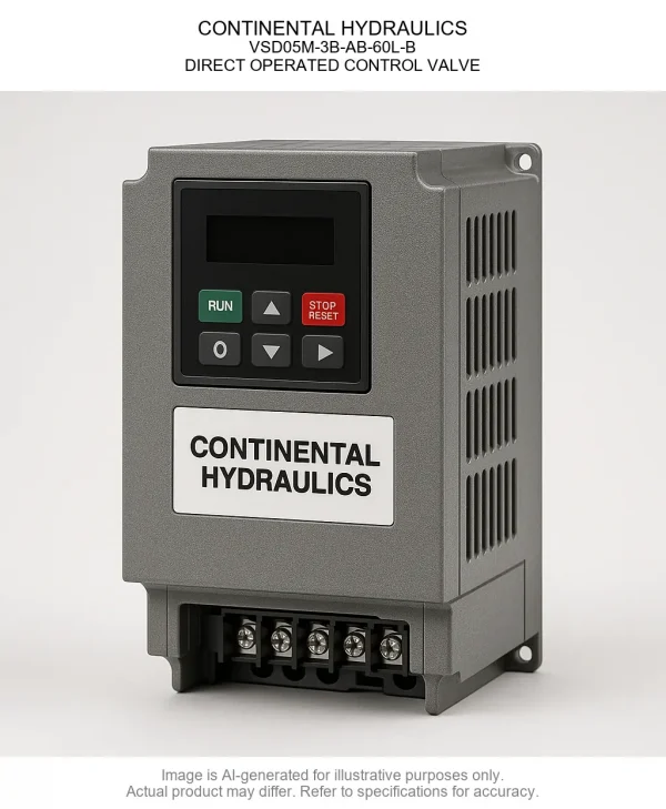 VSD05M-3B-AB-60L-B.webp CONTINENTAL HYDRAULICS; Variable Speed Drive05M-3B-AB-60L-B; DIRECT OPERATED CONTROL VALVE