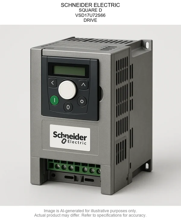 VSD17U72S66.webp SCHNEIDER ELECTRIC; SQUARE D; Variable Speed Drive17U72S66; DRIVE