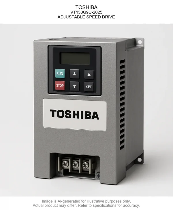 TOSHIBA; VT130G9U-2025; ADJUSTABLE SPEED DRIVE